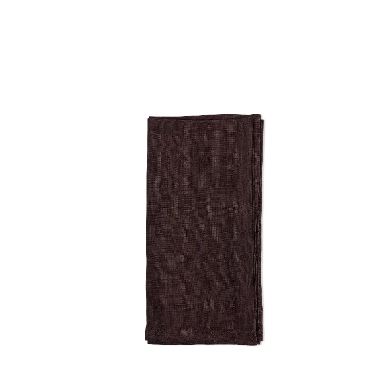 Tela Napkin in Plum Red (Set of 4)