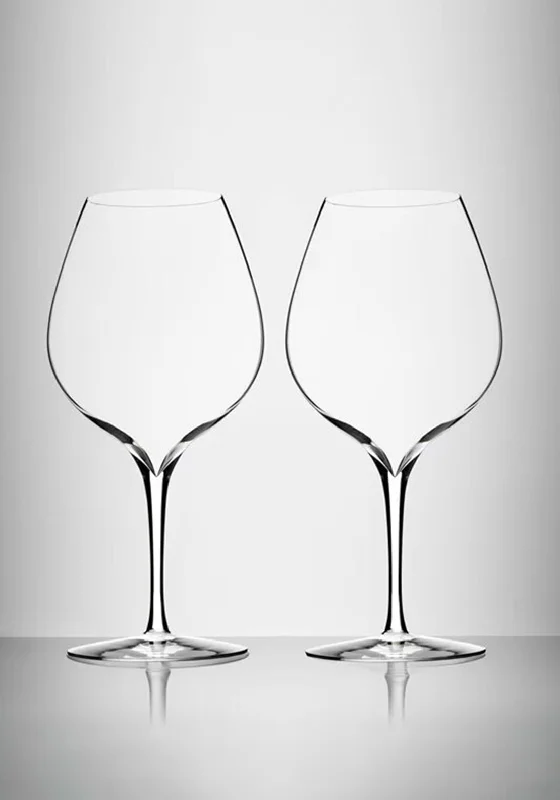 Waterford Crystal Elegance Set/2 Merlot Wine Glasses