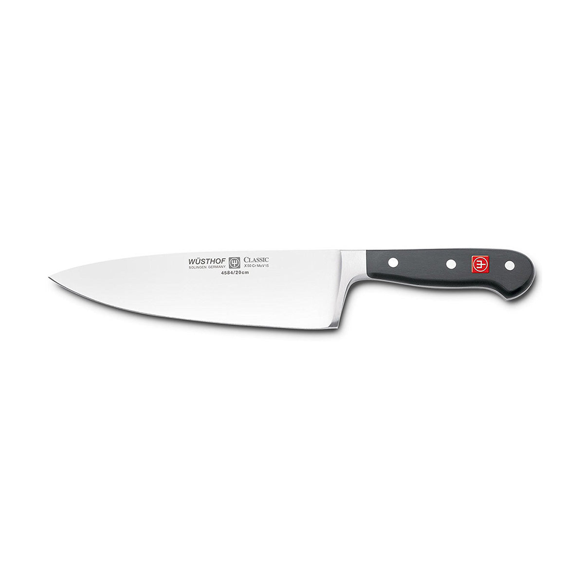 Wüsthof 4584-7/20 Classic Wide Blade Cook's Knife, 8"