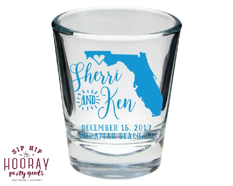 Any State Anniversary Shot Glasses #1812