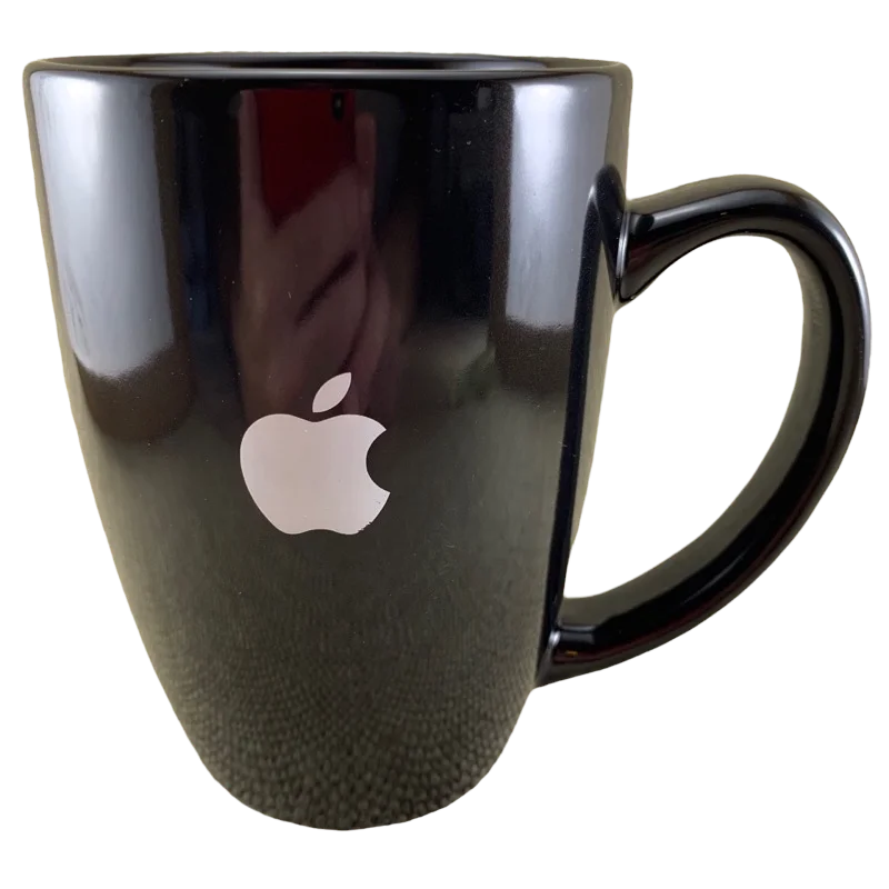 Apple Computers Official Licensed Product Black Mug