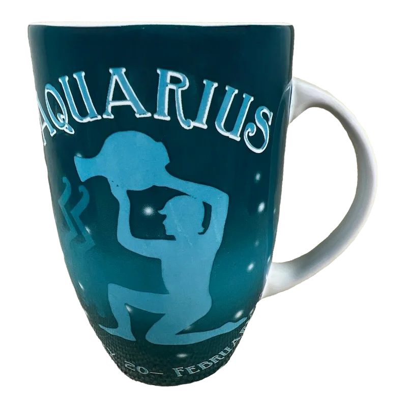 AQUARIUS Tall Zodiac What's Your Sign Mug Coventry