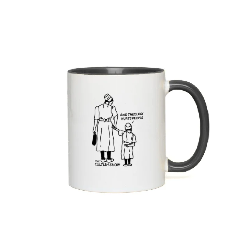 Bad Theology Hurts People Outline | Mug