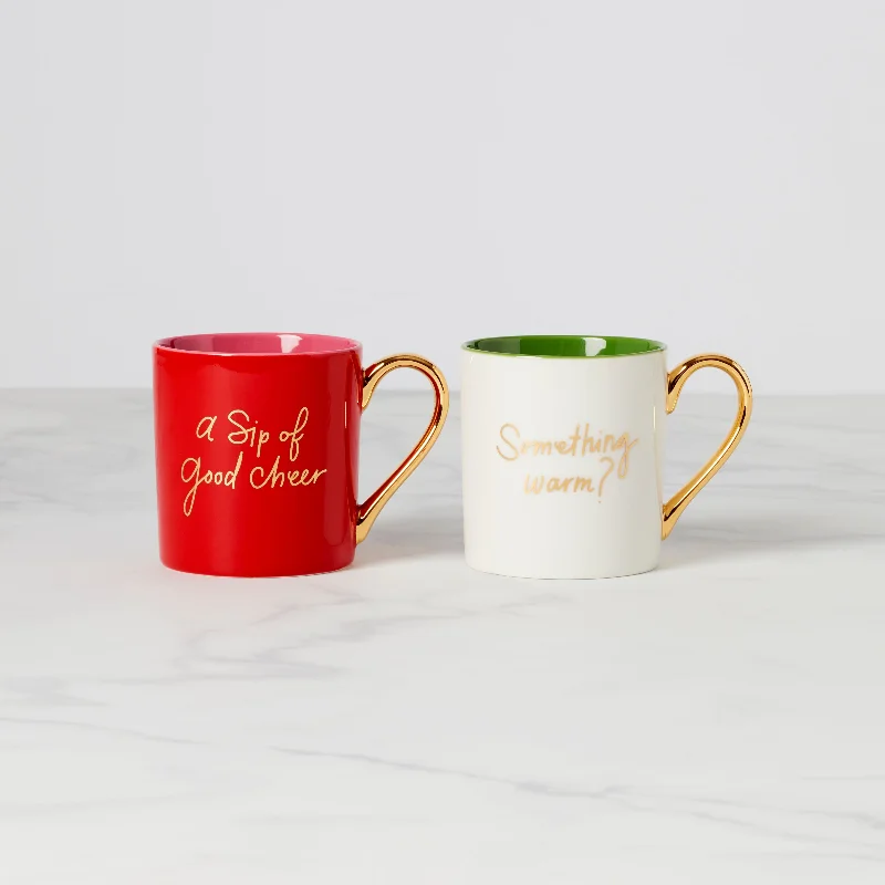 Be Jolly Color 2-Piece Mug Set