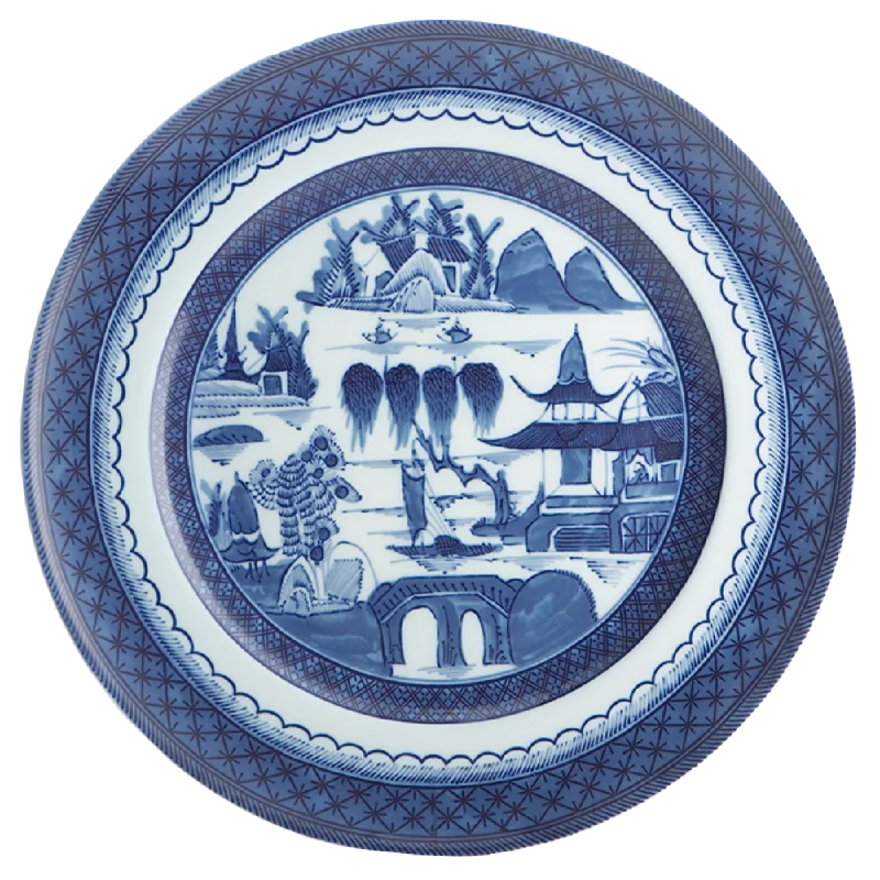 Blue Canton Dinner Plate