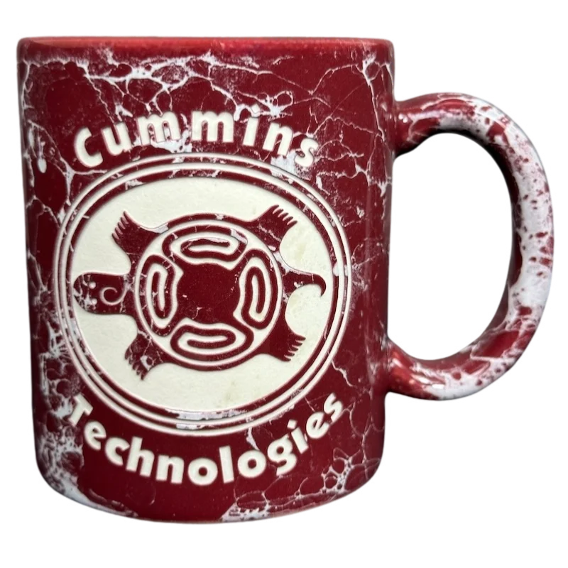 Cummins Technologies Etched Marble Mug