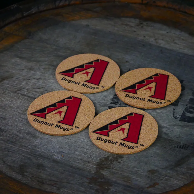 Arizona Diamondbacks Dugout Mugs® Cork Coasters