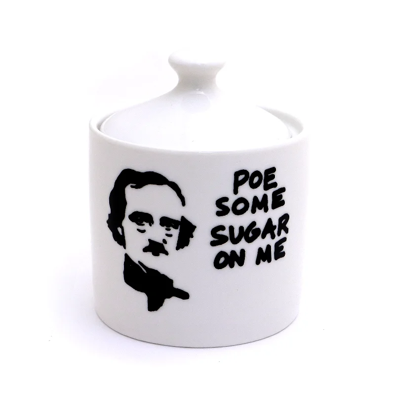 Edgar Allan Poe Sugar Bowl