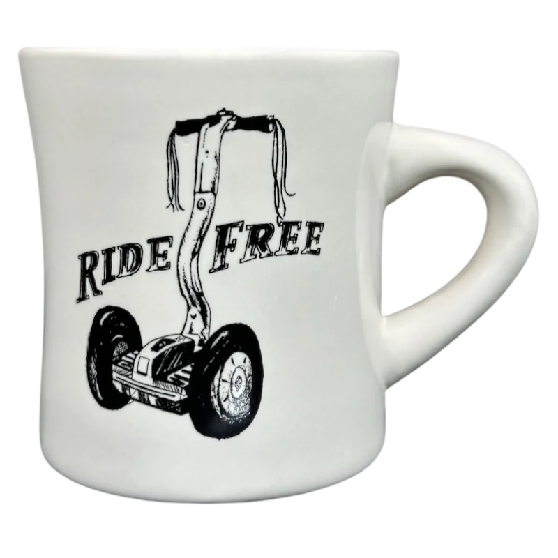 Four Barrel Coffee Ride Free Segway Diner Mug