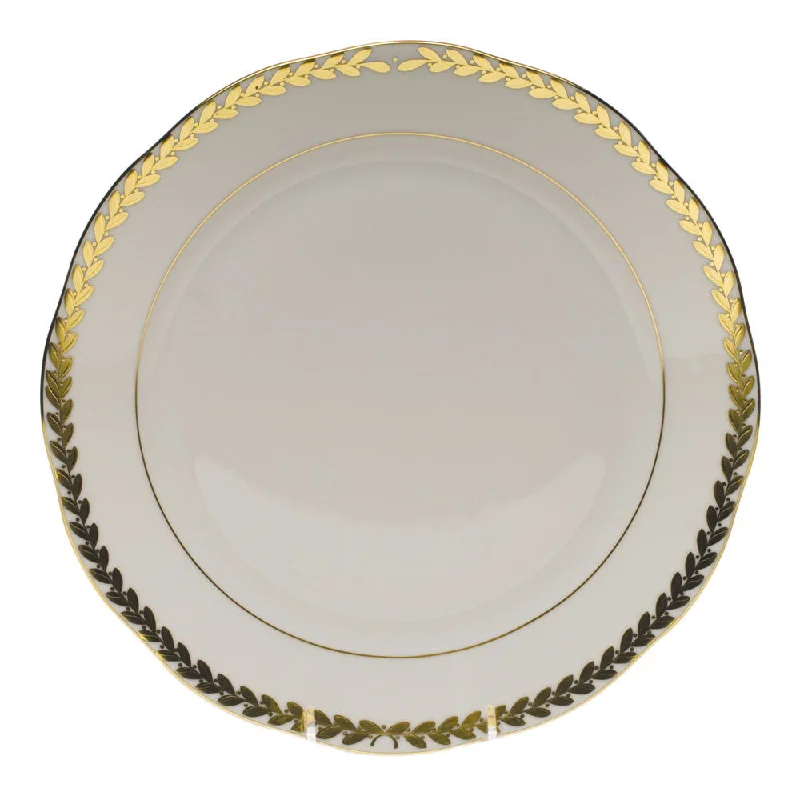 Golden Laurel Dinner Plate