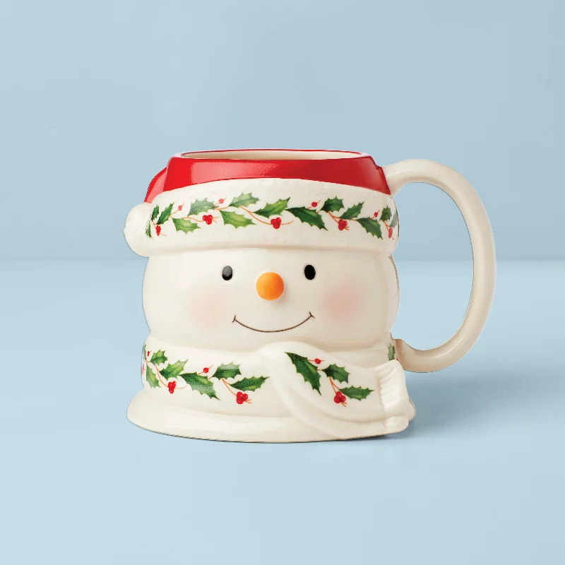 Holiday Snowman Mug