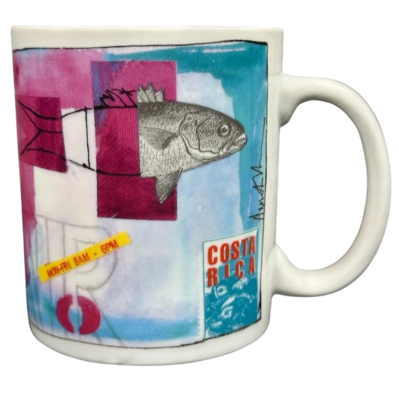 Jackal Designs A. Vasilakis Costa Rica Mug 1995 Starbucks