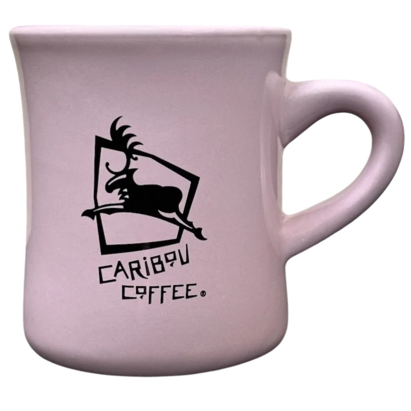 Life Is Short Stay Awake For It Pink Diner Mug Caribou Coffee