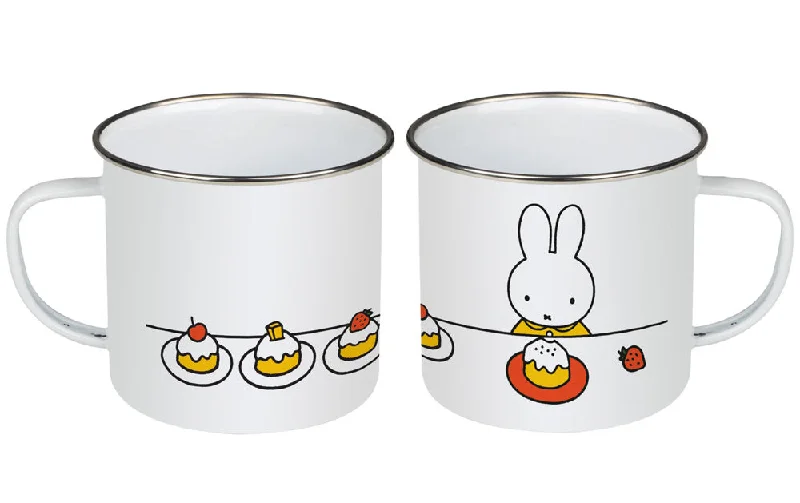 Miffy cakes Enamel Mug