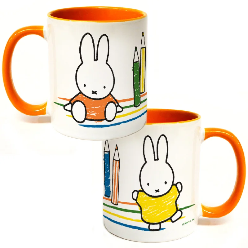 Miffy Colouring Pencils Coloured Insert Mug