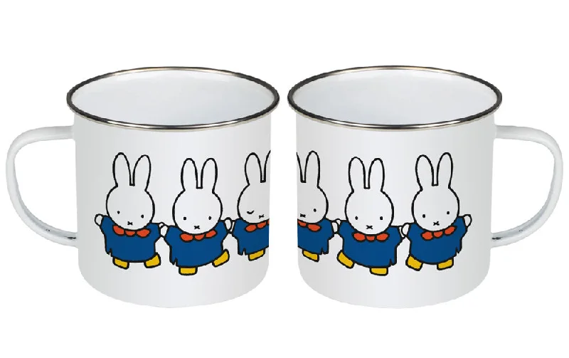 Miffy dancing Enamel Mug