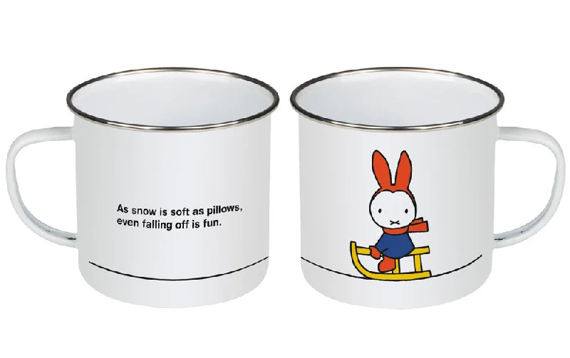 Miffy Sleigh Enamel Mug