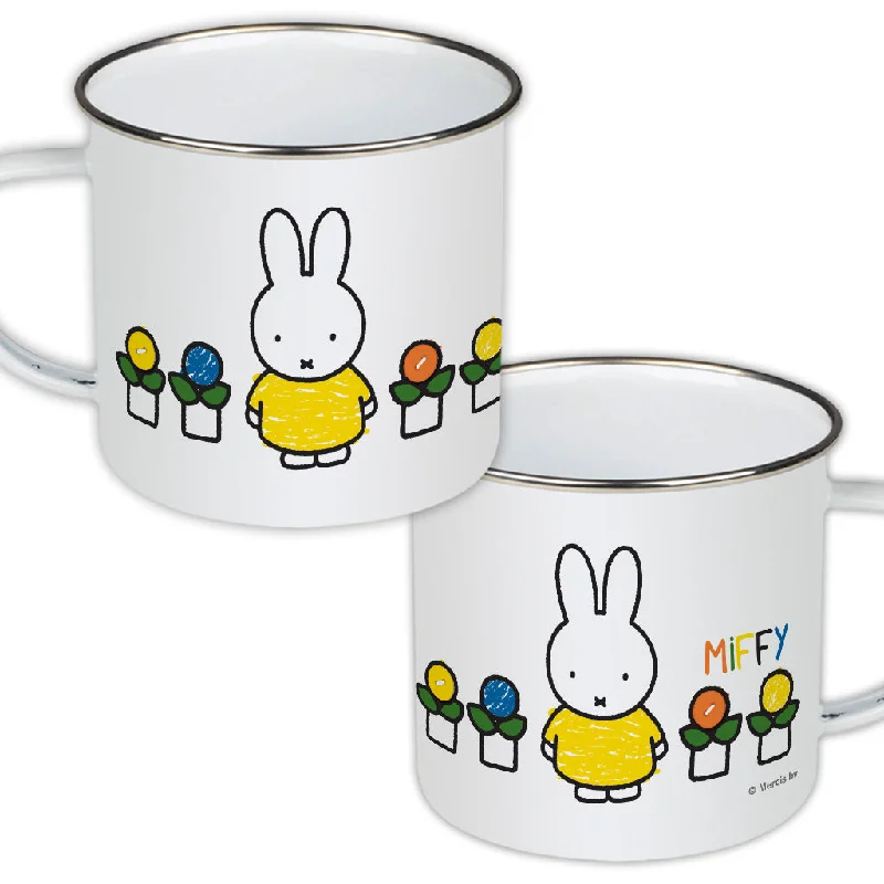 Miffy Yellow Dress Enamel Mug