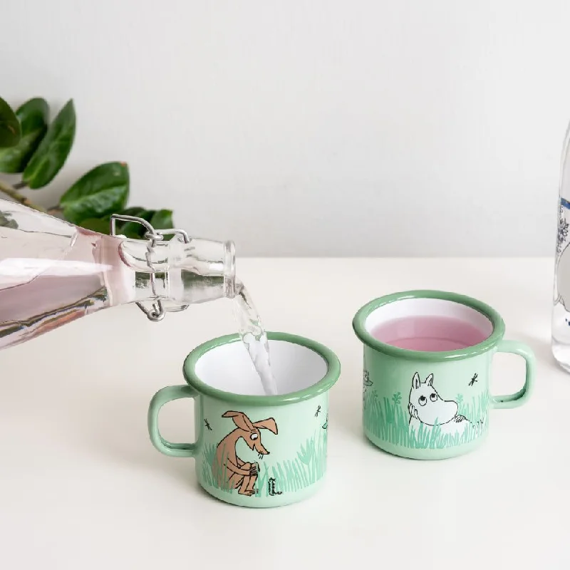 Moomin Friends Mug 2,5dl Green - Muurla