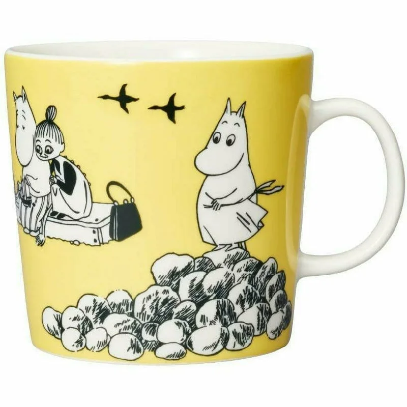 Moomin Mug Yellow 0,4 L - Moomin Arabia