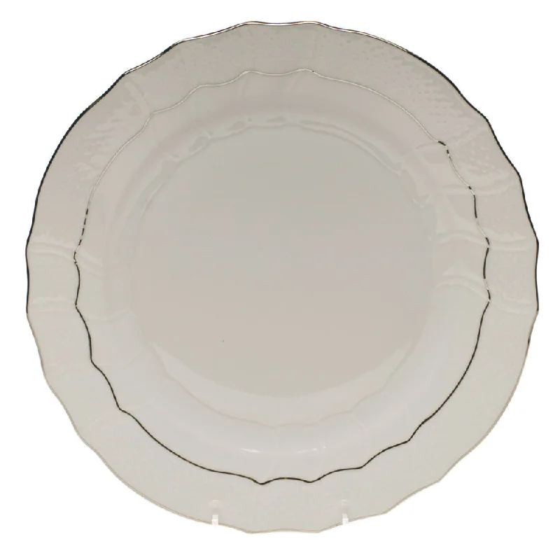 Platinum Edge Dinner Plate