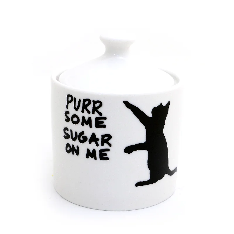 Purr Some Sugar - Cat Sugar Bowl