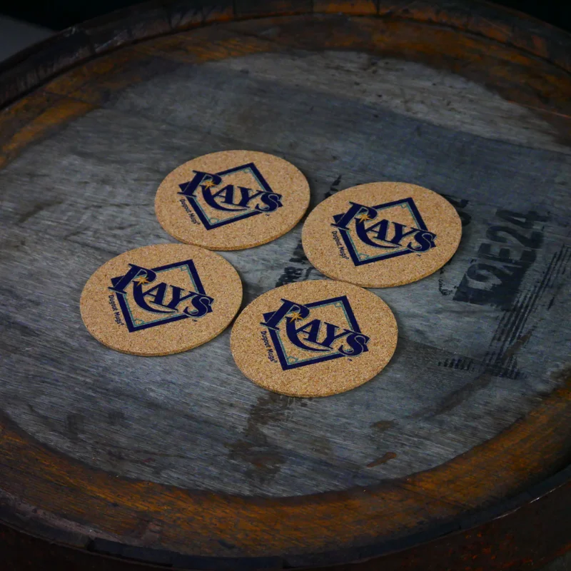 Tampa Bay Rays Dugout Mugs® Cork Coasters