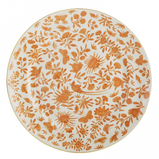 Sacred Bird & Butterfly Dinner Plate