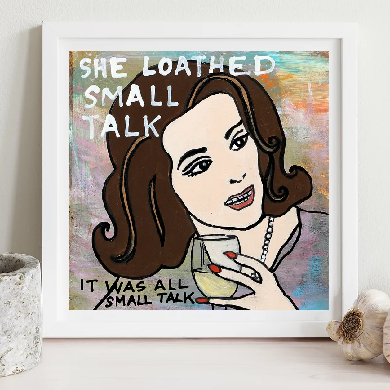 Small Talk Print