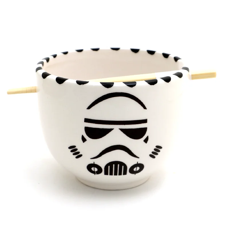 OOPS SALE Star Wars Storm Trooper Chopstick Bowl, Noodle bowl