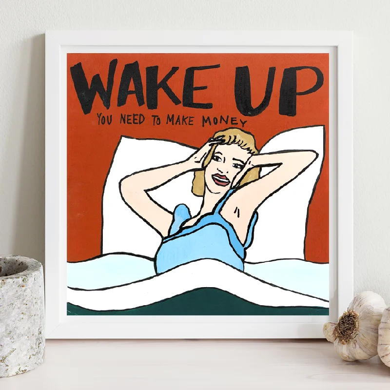 Wake Up Print