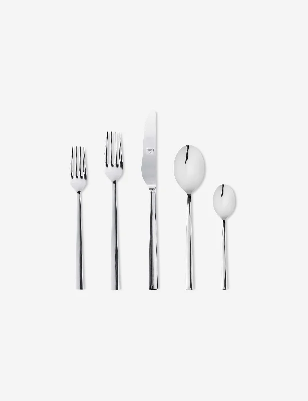 Atena Flatware 5-Piece Set by Mepra