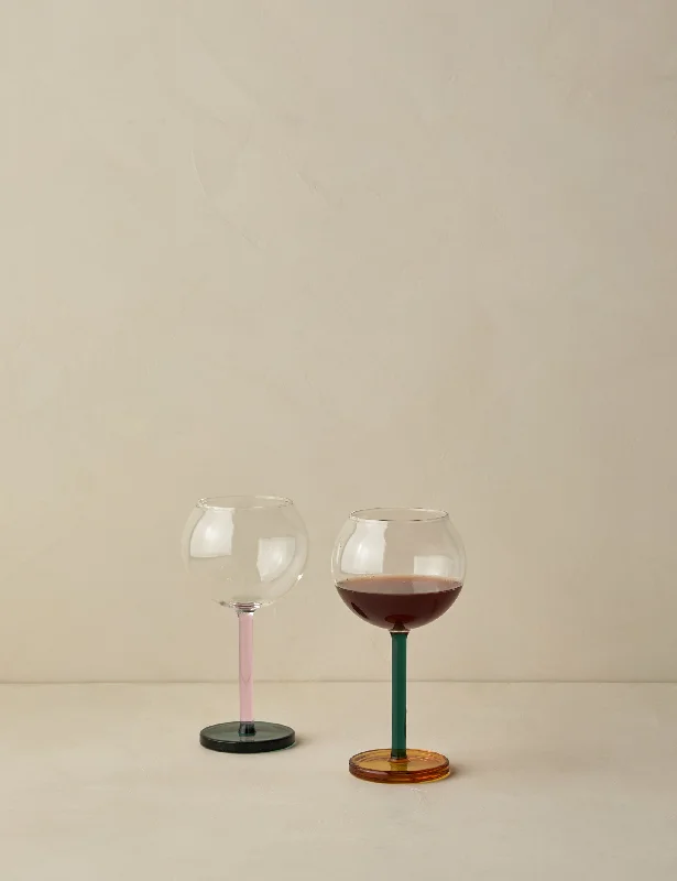 Bilboquet Wine Glass (Set of 2) by Sophie Lou Jacobsen