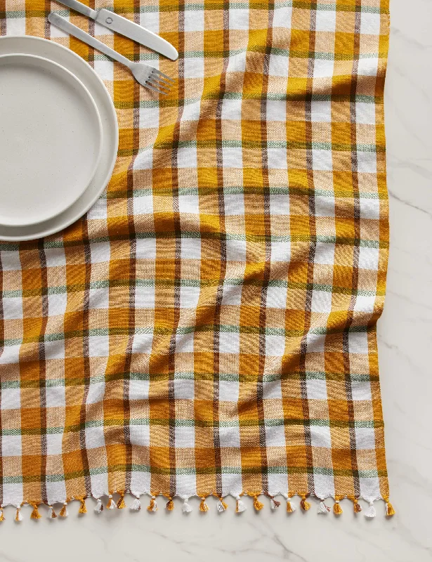 Harvest Plaid Tablecloth by Heather Taylor Home