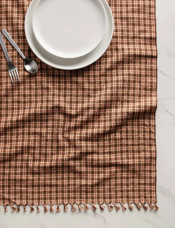 Hudson Plaid Tablecloth by Heather Taylor Home