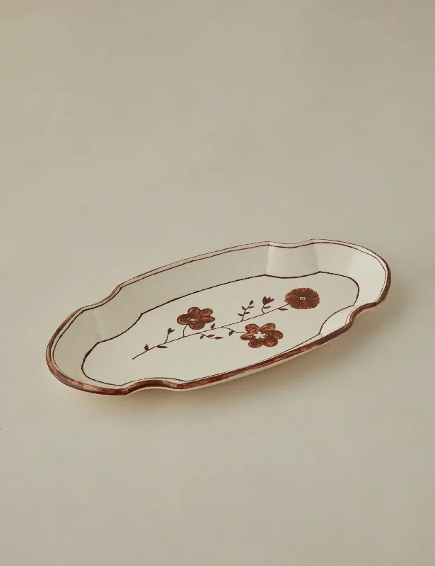 Oval Serving Dish by Stephanie Dawn Matthias