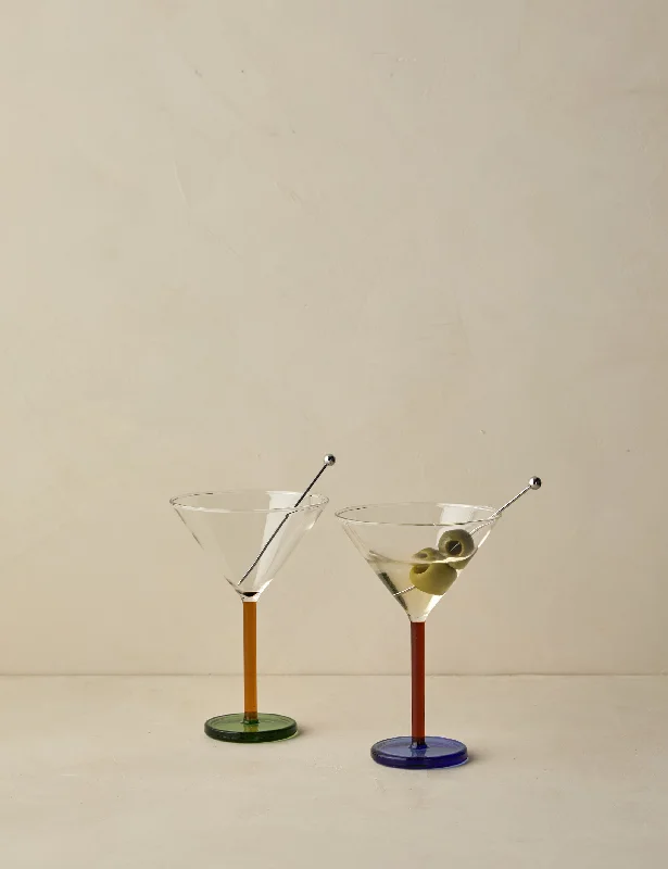 Piano Cocktail Glass (Set of 2) by Sophie Lou Jacobsen