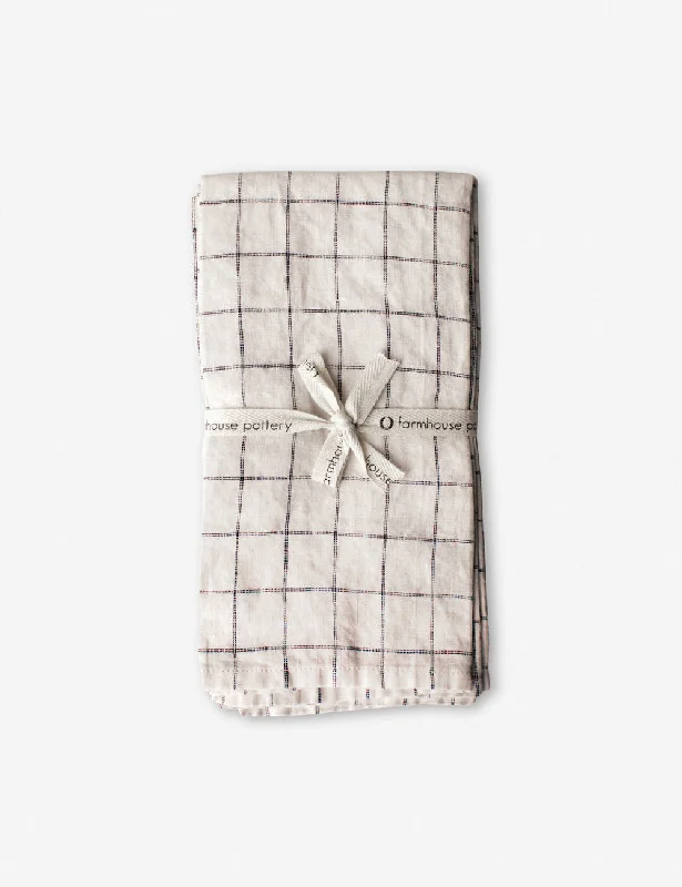 Washed Linen Napkin by Farmhouse Pottery