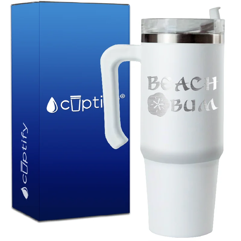 Beach Bum on 30oz Beach Life Travel Mug