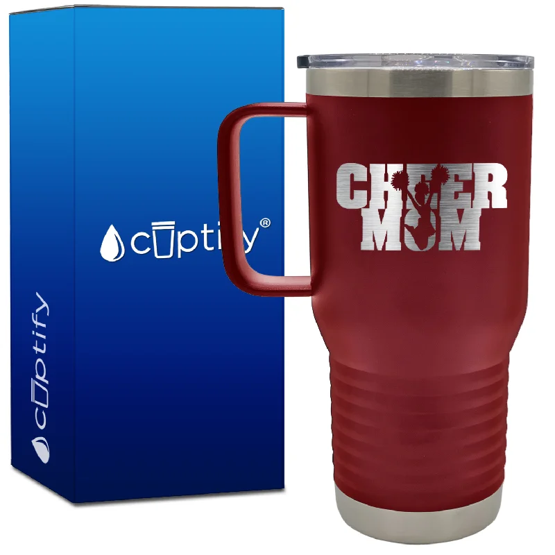 Cheer Mom 20oz Mom Travel Mug