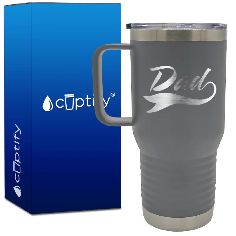 Dad Swoosh 20oz Dad Travel Mug