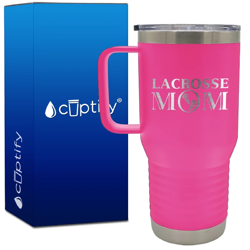 Lacrosse Mom 20oz Mom Travel Mug