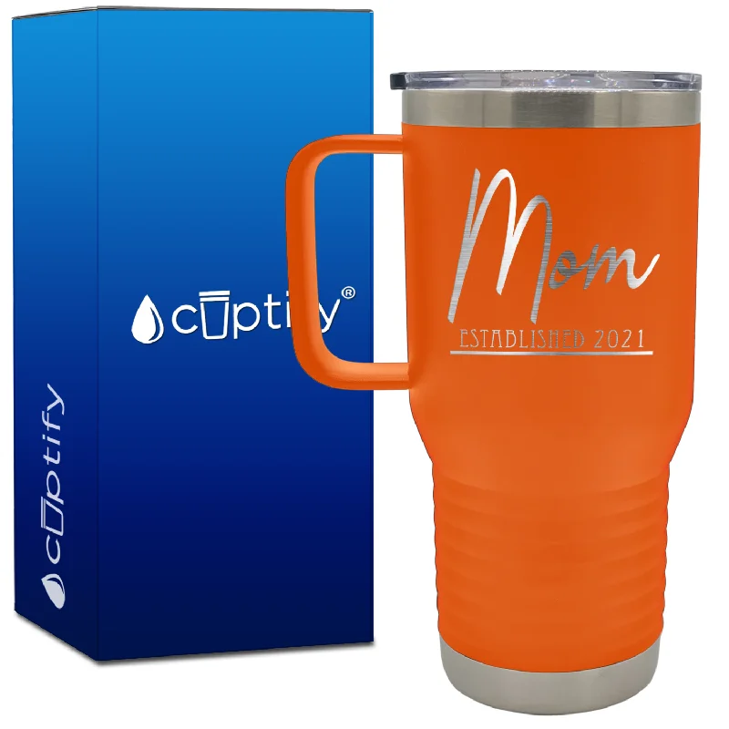 Mom Established 20oz Mom Travel Mug