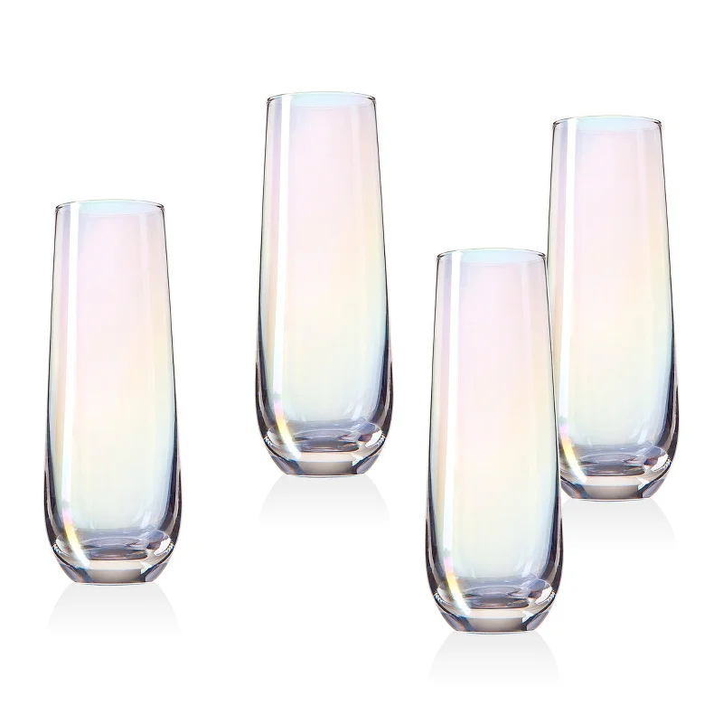 Monterey Stemless Flute, Set of 4