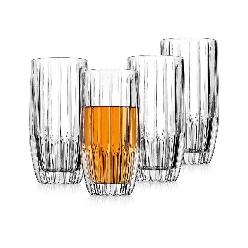 Pleat Highball, Set of 4