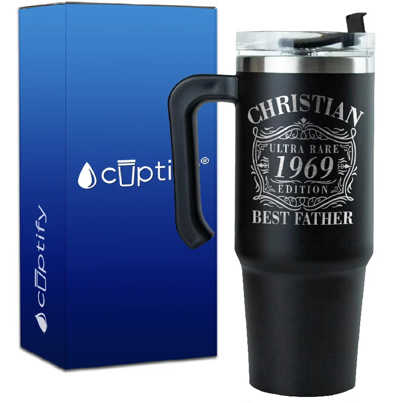 Ultra Rare Edition Best Father on 30oz Dad Travel Mug