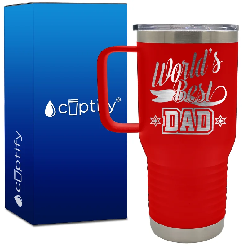 World's Best Dad 20oz Dad Travel Mug